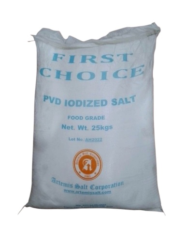 First Choice iodized 25kgs 